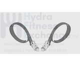 Precor Indoor Cycle Left & Right Pedal Strap Pair PPPFT0003016162200 - hydrafitnessparts