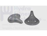 Precor Indoor Cycle Saddle Seat 3 Bolts Base L 280mm xW 260mm PPP000000038649101 - hydrafitnessparts
