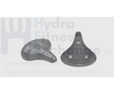 Precor Indoor Cycle Saddle Seat 3 Bolts Base L 280mm xW 260mm PPP000000038649101 - hydrafitnessparts