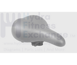 Precor Indoor Cycle Saddle Seat Length 275mm (10.83") x Width 190mm (7.48") - hydrafitnessparts