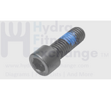 Precor M10 x 25 Round Head Hex Socket Screw Black E - Coat PPP00000CEJN010025 - hydrafitnessparts