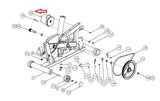 Precor Recumbent Bike Generator Alternator With FlyWheel 40747-801 or 38611-101 - hydrafitnessparts