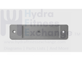 Precor Seat Adjust Stop Plate PPP000CWP012000102 Strength System - hydrafitnessparts