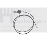Precor Strength System Cable Assembly 60" x 4.7mm - 1.5" Stop - 0.75"FE Clev - hydrafitnessparts