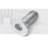 Precor Strength System Flat Head Socket Screw Nylock ECOA M10 x 25 MAKJE010 - 025 - hydrafitnessparts