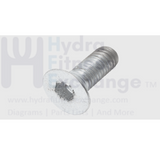 Precor Strength System Flat Head Socket Screw Nylock ECOA M10 x 25 MAKJE010 - 025 - hydrafitnessparts