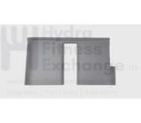 Precor Strength System Front Lower Tungsten Shroud PPP000CWS094200101 - hydrafitnessparts
