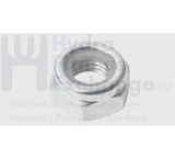 Precor Strength System Nylon Lock Hex Nut M10 x 10 PPP00000KCCN010010 - hydrafitnessparts