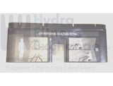 Precor Strength System Seated Row Placard Shroud MFR - HSL0310 & CWS046800 - 101 - hydrafitnessparts