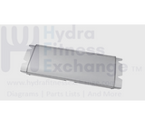 Precor Strength System Tungsten Front Mid Shroud PPP000CWS194913101 - hydrafitnessparts