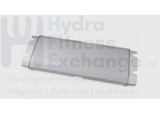 Precor Strength System Tungsten Front Mid Shroud PPP000CWS194913101 - hydrafitnessparts