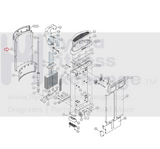 Precor Strength System Tungsten Rear Mid Shroud PPP000CWS194912101 - hydrafitnessparts