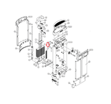 Precor Strength System Weight Plate Label PPP000CWS078007101 & CWS078007 - 101 - hydrafitnessparts