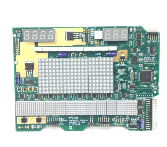 Precor Treadmill Display Console Electronic Circuit Board PPP000000035739108 - hydrafitnessparts
