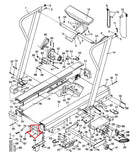 Proform 730 - PFTL17043 Treadmill Rear Frame Foot Assembly 115032 - hydrafitnessparts