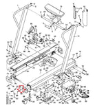 Proform 730 - PFTL17043 Treadmill Right Rear End Cap 119610 - hydrafitnessparts