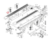 Proform Carbon TL Treadmill Left Foot Rail MFR - 415154 425678 - hydrafitnessparts