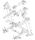 Proform Epic 705 CST - PFTL819100 Treadmill Right Handrail Cover 304433 - hydrafitnessparts