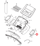 ProForm HealthRider Treadmill Right Accessory Tray 285113 - hydrafitnessparts