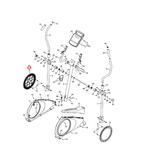 ProForm PFEL62919.0 PFEL62919.1 Elliptical Left Pedal Disk MFR - 346881 & 415351 - hydrafitnessparts