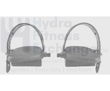 Proform Stationary Bike Left/Right Foot Pedal Pair Set w/Straps 355668 & 355667 - hydrafitnessparts