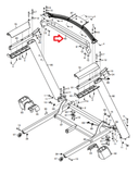 Proform Trainer 12.0 PFTL999200 PFTL99920 Treadmill Upright Crossbar 425767 - hydrafitnessparts