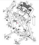 Proform Weslo Treadmill Right Upper Body Arm 316570 - hydrafitnessparts