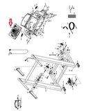 Reebok V 4000 RBTL17910 Treadmill Display Console Assembly ETRB1990 100 - 0232 - hydrafitnessparts