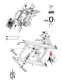 Reebok V 4000 RBTL17910 Treadmill Elevation Incline Lift Motor 178379 000-0230 - hydrafitnessparts