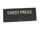 Matrix Fitness Instructional Label Down English 1000442634 Replacement Decal for GM135 GM135B Chest Press Strength System Equipment Part