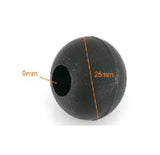 Gym Cable Nylon Ball Stop Size 25mm - 9.5mm id Strength System