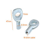 Stake Marine Eye Cable End For 5mm Gym Cable Size 47mm L - Φ11 Od x Φ8.5mm Id