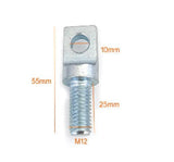 Strength System Cable Connector M12 x 55L x 10id Hole Gym Cable Replacement