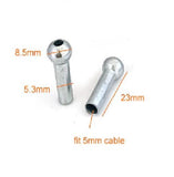 Shank Ball stop for 5mm Gym Cable Size 23 x Φ8.5od - Φ5.3id Strength System