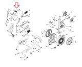 Schwinn 150 250 Litho 450 Elliptical Display Console Assembly 004 - 8341 - hydrafitnessparts