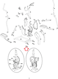 Schwinn 411 - 100734 510E Compact Elliptical Leveling Foot Leveler 8016153 - hydrafitnessparts