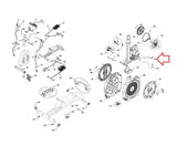 Schwinn 450 - 100217 Elliptical Power Entry Inlet Wiring Harness 004 - 7463 - hydrafitnessparts