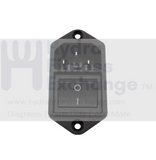 Schwinn Elliptical ON/OFF Switch & Power Inlet 1000513619 - hydrafitnessparts