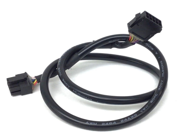 Schwinn Elliptical Upper Console Cable Wire Harness 10 Pin M to 10 Pin F 8015621 - hydrafitnessparts