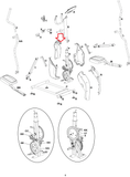 Schwinn Fitness 411 -100734 510E Elliptical Rear Shroud 801-6704 - hydrafitnessparts