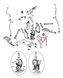 Schwinn Fitness 411 -100734 510E Elliptical Right Front Shroud 801-6704 - hydrafitnessparts