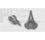 Schwinn Indoor Cycle Saddle Seat Length 260mm (10.23") x W 175mm (6.89") 8016027 - hydrafitnessparts