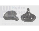 Schwinn Indoor Cycle Saddle Seat Length 270mm (10.63") x Width 250mm (9.84") - hydrafitnessparts