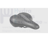 Schwinn Indoor Cycles Saddle Seat L 270mm (10.63") x W 200mm (7.87") 23 - AS - 064 - hydrafitnessparts