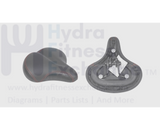 Schwinn Indoor Cycles Saddle Seat W/Round Stud Clamp Style L 275mm x W 275mm - hydrafitnessparts