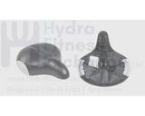 Schwinn Indoor Cycles Saddle Seat W/Round Stud Clamp Style L 318mm x W 335mm - hydrafitnessparts