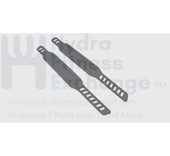 Schwinn Stationary Bike Left & Right Pedal Strap Pair 335mm L x 45mm W 003- 6932