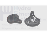 Schwinn Stationary Bike Saddle Seat Round Stud Clamp Style 275mm x 275mm 8002124 - hydrafitnessparts