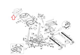 Horizon Fitness T401 Treadmill Console Overlay Manipulate 1 096839