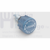 Seat Pop Pin Knob - 1.5" Thread Pin M16 - Dia 5 - 16" - hydrafitnessparts